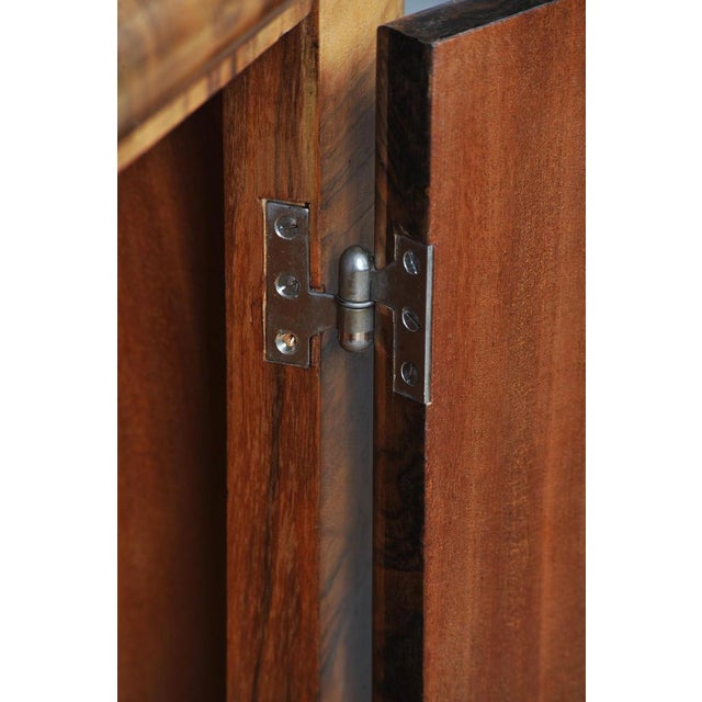 Art Deco Showcase in Walnut by J. Halabala for Up Závody, Czech, 1920s For Sale - Image 9 of 17