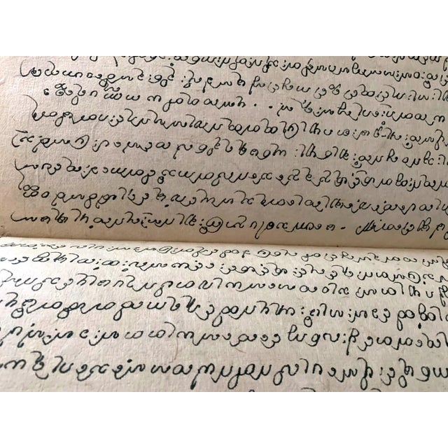 Burmese Buddhism Scripture with Lacquer Covers For Sale In Atlanta - Image 6 of 10