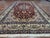 Middle Eastern Nain Rug in Hand-Knotted Silk and Cork Wool For Sale - Image 5 of 11