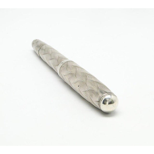 Vintage Art Deco Silver Pen, Germany, 1930s For Sale - Image 6 of 10