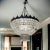Large Crystal Chandelier, 1950s For Sale - Image 4 of 12