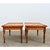 Mid-Century Modern French Vintage Pair of Parquet Coffee Tables For Sale - Image 3 of 15