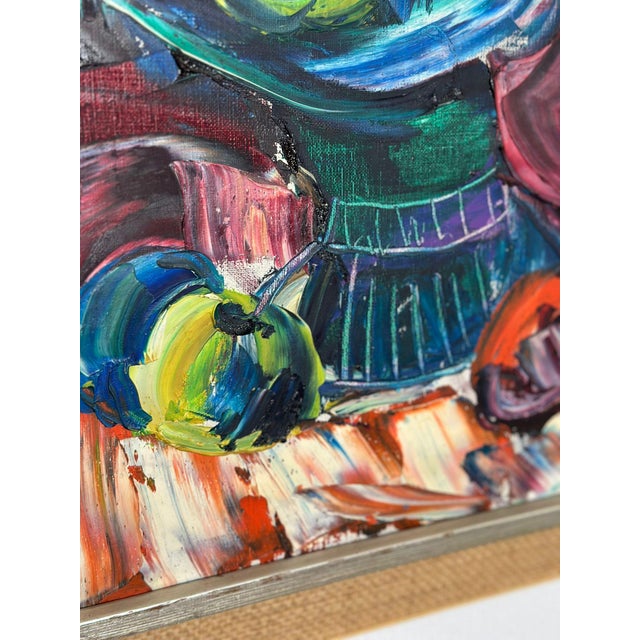 Roy, Still Life, 1969, Oil on Canvas, Framed For Sale - Image 6 of 18