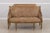 Age: Approx. 10 Years Old Details: Light Factory Distressed Nice Gold Finish French Style Brass Capped Feet & Casters Fine...