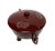 Chinese Chinese Dark Brick Red Ancient Style Ding With Dragon Handles and Legs For Sale - Image 3 of 8
