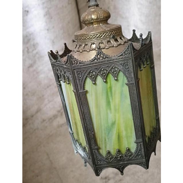 California Lighthouse Gothic Revival Hanging Lamp For Sale - Image 9 of 12