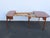 Mahogany Inlay Console Card Dinette Dining Extension Table 6082 For Sale - Image 16 of 17