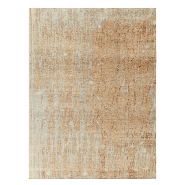 Rug & Kilim’s Abstrait Rug in Beige, 9x12 For Sale In New York - Image 6 of 6