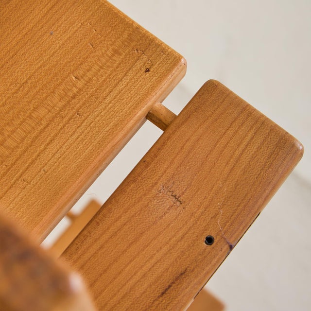 Vintage French Elm "Savoie" Shelf by Maison Regain For Sale - Image 11 of 11