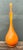 Vintage Murano Tall Orange Glass Decanter For Sale - Image 11 of 12
