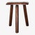 Tan Brutalist Tripod Stool, 1950s For Sale - Image 8 of 8