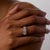 1990s Vintage 1.70 Carat Diamond 18k White Gold Floral Ring, Size 6.5 For Sale - Image 5 of 6