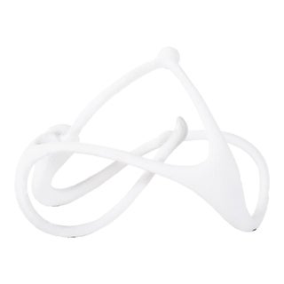 Endro Abstract Sculpture in White For Sale