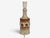 1960s Danish Modern Søholm Stentøj, Dotted Table Lamp, Beige Glazed Stoneware For Sale - Image 9 of 10
