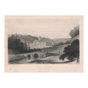 Antique Castle Howard, Seat of the Earl of Carlisle Engraving