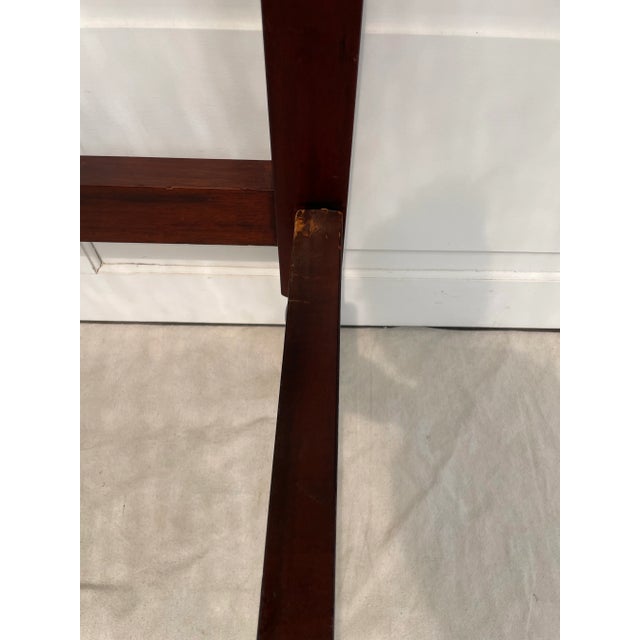 Antique European Small Double Sheraton Mahogany Bedframe For Sale - Image 11 of 11
