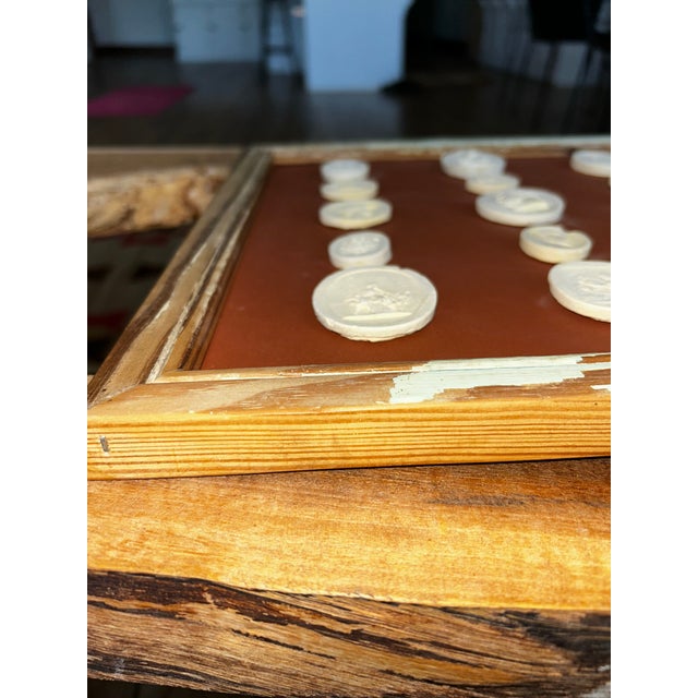 Discover a piece of timeless classical art with this captivating collection of Plaster of Paris intaglios, beautifully...