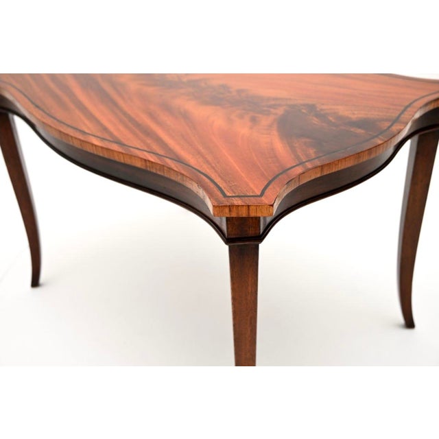 Vintage Regency Inlaid Side Tables, 1930, Set of 2 For Sale - Image 10 of 11