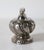 Vintage American Silver Plate Art Deco Table Lighter by Ronson Crown For Sale - Image 4 of 10