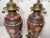 Rare Pair Antique 19th Century Hinks & Son Duplex Electrified Porcelain Bronze Oil Lamp For Sale - Image 10 of 15