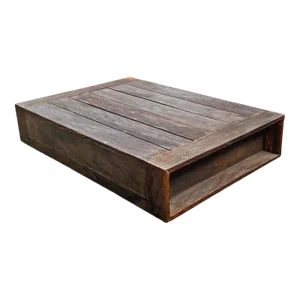 Modern Vintage Barn Low Wood Coffee Table