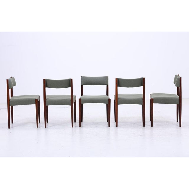 Vintage Danish Chairs by Knud Faerch for Bovenkamp, 1960s, Set of 5 For Sale - Image 3 of 18