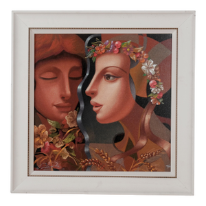 Oleg Zhivetin Title Unknown Hand Signed / Numbered Limited Edition 47/275 Framed & Matted the Print Is in Excellent Condition Frame Very Good