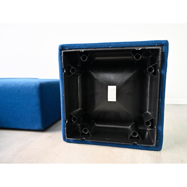 Modular Upholstered Sistema 61 Cube Seating by Giancarlo Piretti for Anonima Castelli - Set of 5 For Sale - Image 14 of 15