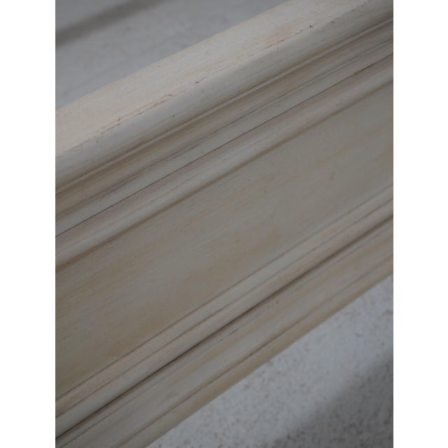 Off-white Henredon King Size Column Poster Bed For Sale - Image 8 of 16
