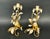 Bird Branch Italian Tole Candlestick Holders, a Pair For Sale - Image 4 of 12