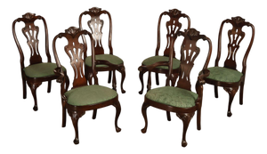 Henredon 'Rittenhouse Square' Set of Six Mahogany Dining Chairs