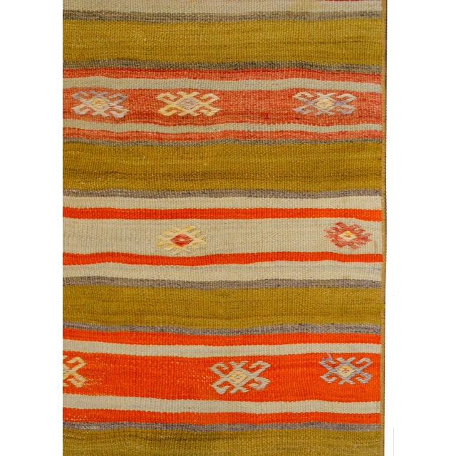 1940s Early 20th Century Konya Kilim Runner For Sale - Image 5 of 9