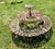 Metal Round Three-Tier Weathered Cast Iron Plant Stand For Sale - Image 7 of 8