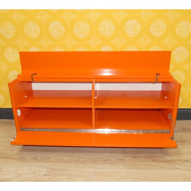 Pop Art Orange Model 32244 Quadro Chest by Jürgen Lange for Schönbuch, 1970s For Sale - Image 6 of 16