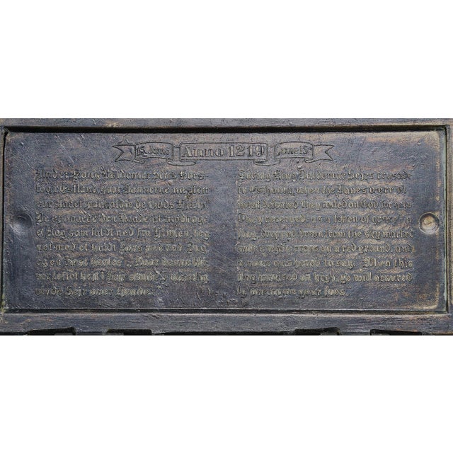 Antique Danish Bronze Lidded Box-Battle of Lyndanisse For Sale - Image 10 of 11