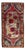 Small Vintage Turkish Yastik Rug, 1950s For Sale