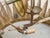 Mid-Century Modern Mid 20th Century Spanish Gilt Metal Crown Chandelier with Frosted Glass Diffuser For Sale - Image 3 of 7