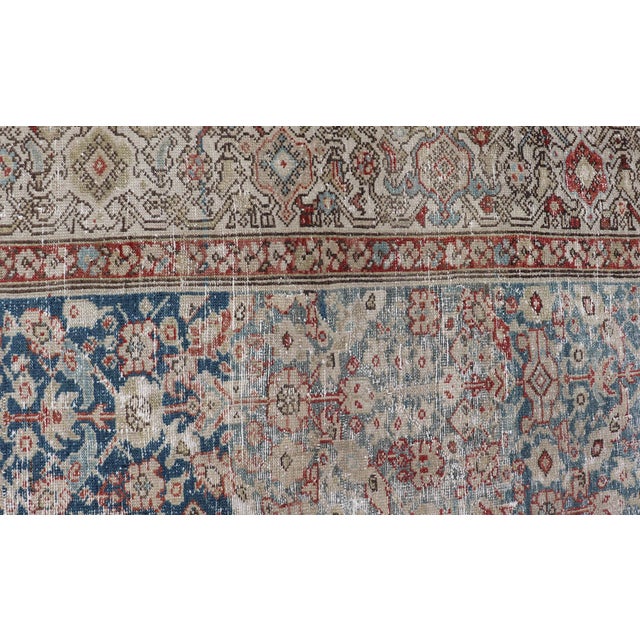 Antique Malayer Gallery Rug With Sub-Geometric Design 6'5 X 13'7 For Sale - Image 11 of 14