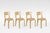 Wood Model 66 Dining Chairs by Alvar Aalto for Artek, Finland, 1930s, Set of 4 For Sale - Image 7 of 7