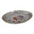 Antique Meissen Reticulated Floral Insect Porcelain Oval Basket Dish For Sale