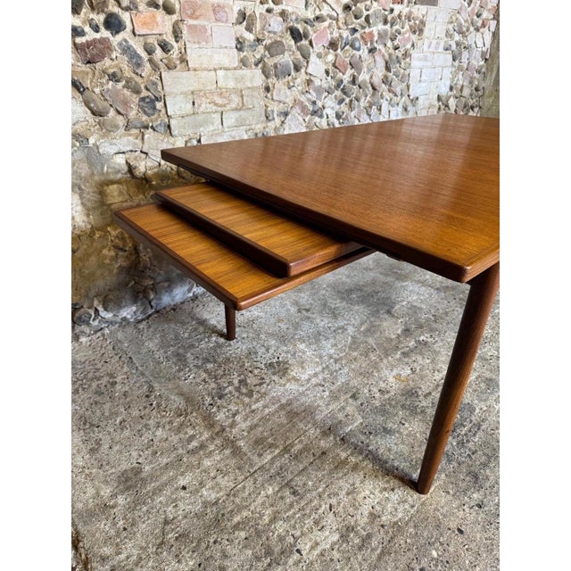 Vintage Danish Teak Dining Table by Ib Kofod-Larsen for G-Plan, 1960s For Sale - Image 11 of 18
