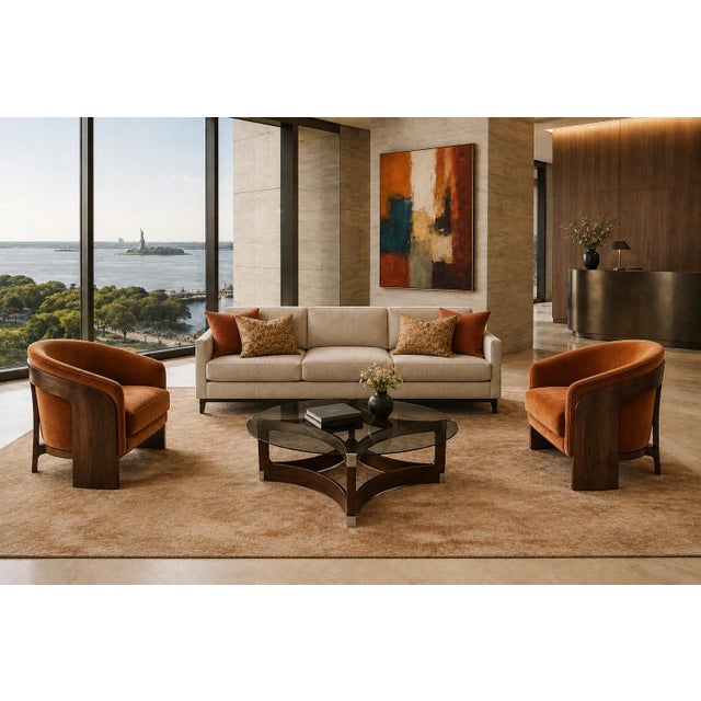 Brazilian Modern Round Coffee Table in Bent Rosewood and Glass by Novo Rumo, Brazil, 1960s For Sale - Image 14 of 16