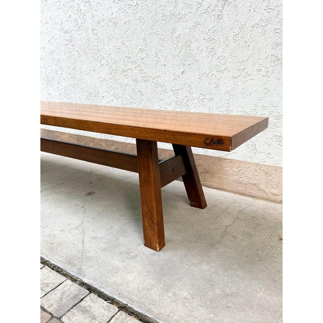 Poltronova Torbecchia Bench by Giovanni Michelucci for Poltronova, 1964 For Sale - Image 4 of 10