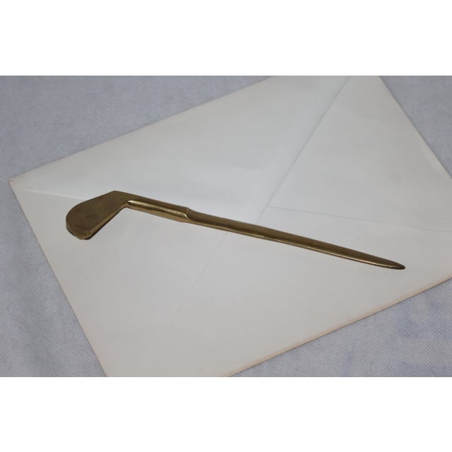 Gold Golf Club Letter Opener For Sale - Image 6 of 13