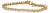 Solid 14k Yellow Gold Estate Natural Diamond Tennis Bracelet | Box Clasp Closure For Sale