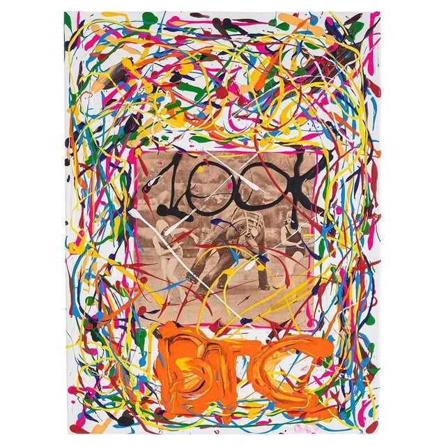 Bomberbax, Painting, 2021, Mixed Media on Canvas For Sale - Image 14 of 14