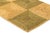 Transitional Part & Parcel Goods Jute Block Rug, 9'x12', Mustard and Olive For Sale - Image 3 of 4