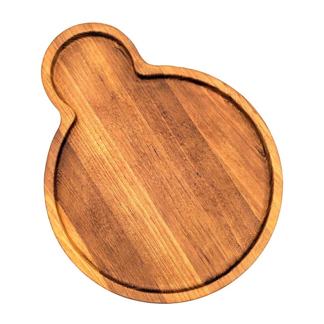 1980s Jens Quistgaard Dansk Teak Serving Tray For Sale - Image 9 of 12