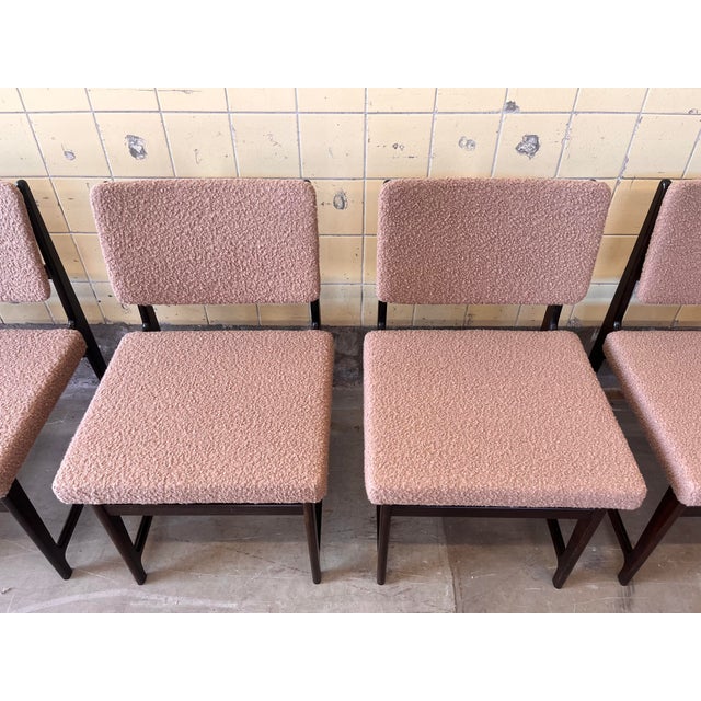 Belgian Dining Chairs, 1960s, Set of 6 For Sale - Image 6 of 8