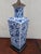 Chinese Mid 20th Century Chinese Blue and White Porcelain Table Lamp For Sale - Image 3 of 7